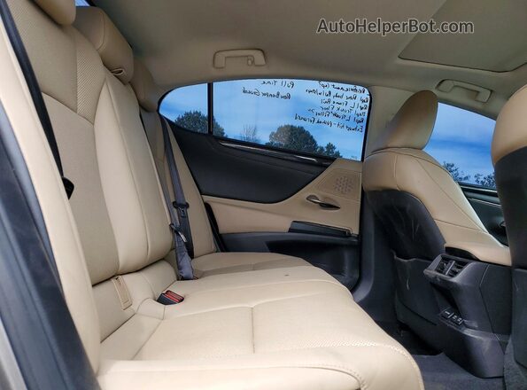 58ACZ1B15LU076331 2020 LEXUS ES Gold უკანა სავარძლების ხედი