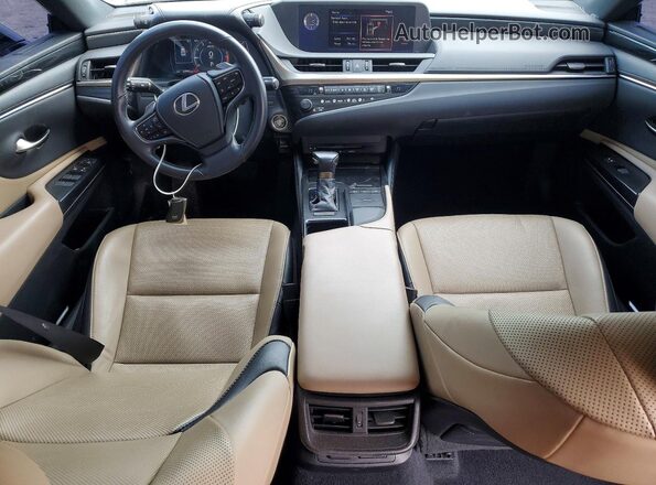 58ACZ1B15LU076331 2020 LEXUS ES Gold წინა პანელის ხედი