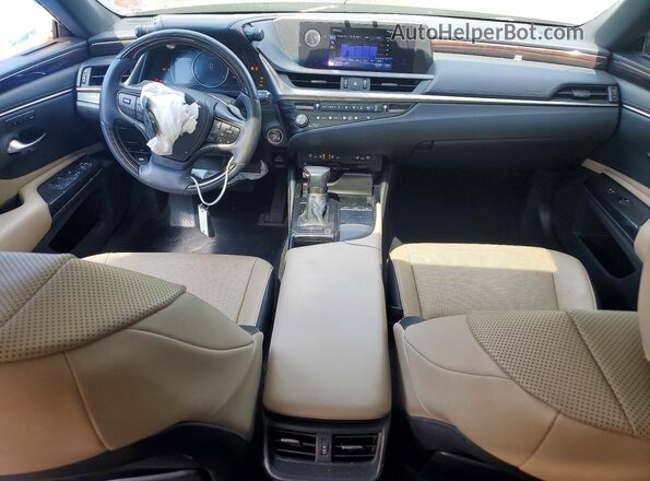58AD11D11MU002883 2021 LEXUS ES Black Вид панелі приладів