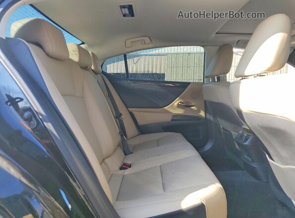 58AD11D11MU002883 2021 LEXUS ES Black Вид задніх сидінь