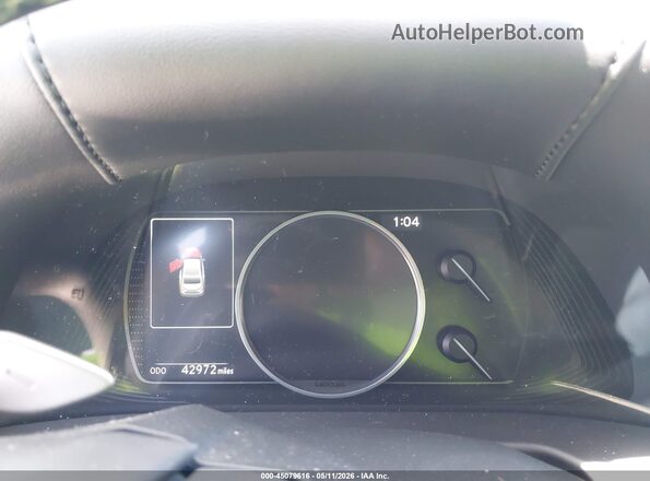 58AD21B10LU005210 2020 LEXUS ES 300H Silver Rear seats view