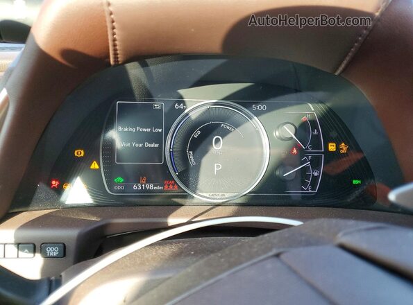 58ADA1C10MU011527 2021 LEXUS ES Black ხელსაწყოთა პანელის ხედი