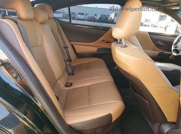 58ADA1C10MU011527 2021 LEXUS ES Black უკანა სავარძლების ხედი