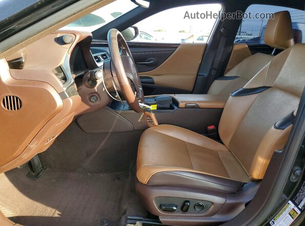 58ADA1C10MU011527 2021 LEXUS ES Black წინა სალონის ხედი