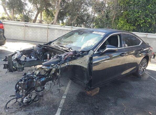 58ADA1C10RU044521 2024 LEXUS ES Black Սալոնի 360 աստիճան տեսք