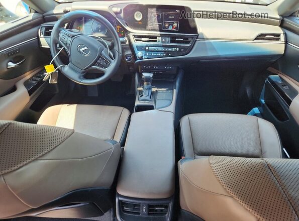 58ADA1C13NU024452 2022 LEXUS ES Gray Առջևի վահանակի տեսք