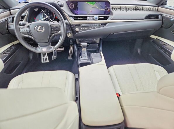 58ADA1C14MU002605 2021 LEXUS ES Blue Vista del salpicadero
