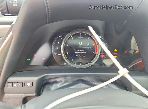 58ADA1C14MU002605 2021 LEXUS ES Blue Vista del cuadro de instrumentos