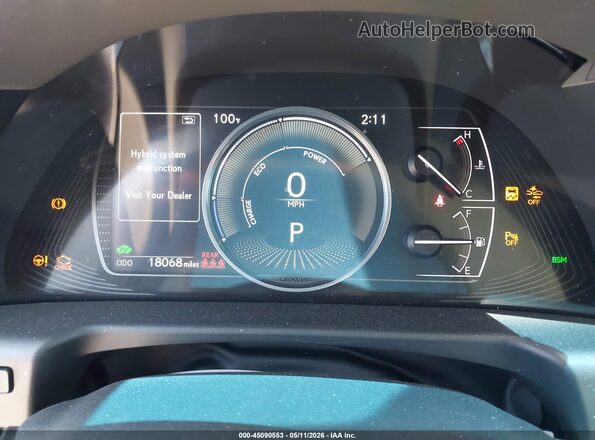 58ADA1C18RU042886 2024 LEXUS ES 300H Silver Vista de los asientos traseros