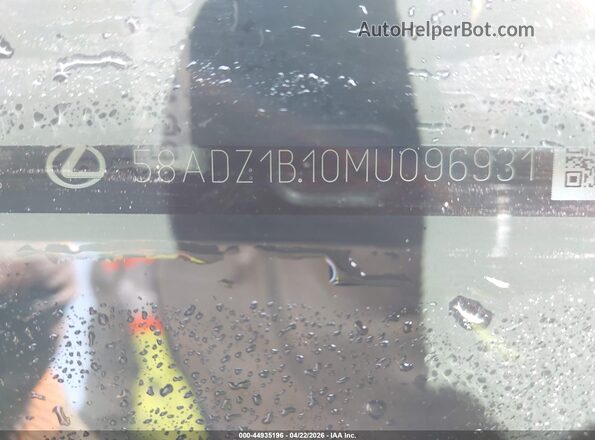58ADZ1B10MU096931 2021 LEXUS ES 350 Silver 
