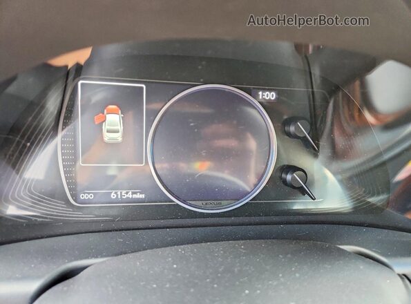 58ADZ1B10RU171408 2024 LEXUS ES Green Вид щитка приладів