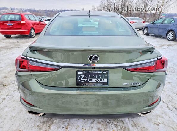 58ADZ1B10RU171408 2024 LEXUS ES Green Вид ззаду