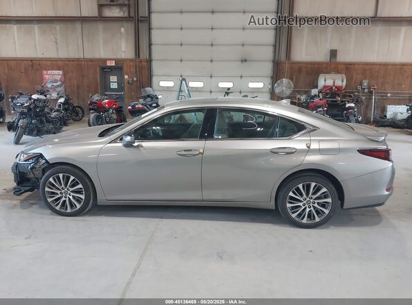 58ADZ1B11MU107614 2021 LEXUS ES 350 Pewter Vista interior de 360 grados