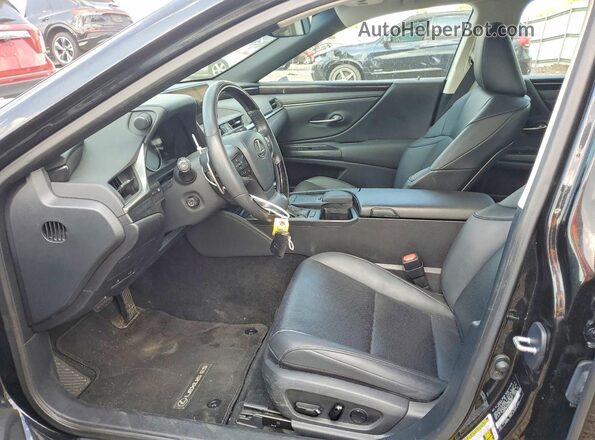 58ADZ1B13MU088693 2021 LEXUS ES Black Вид салону спереду