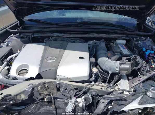 58ADZ1B14LU054292 2020 LEXUS ES 350 Black Вид ззаду