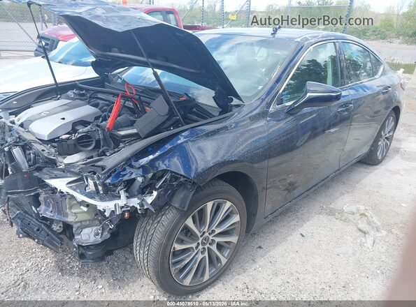 58ADZ1B14LU054292 2020 LEXUS ES 350 Black Передня ліва чверть