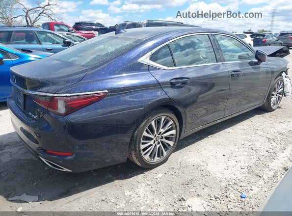 58ADZ1B14LU054292 2020 LEXUS ES 350 Black Задня права чверть