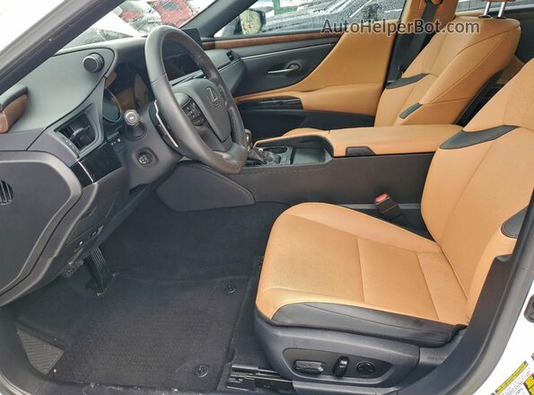 58ADZ1B14PU157086 2023 LEXUS ES White წინა სალონის ხედი