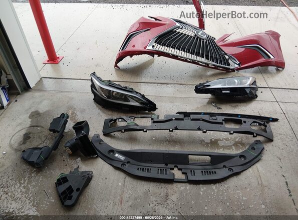 58ADZ1B15LU077743 2020 LEXUS ES 350 Красный Вид щитка приборов