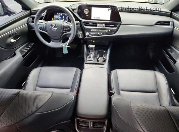 58ADZ1B17PU145773 2023 LEXUS ES Black Widok deski rozdzielczej
