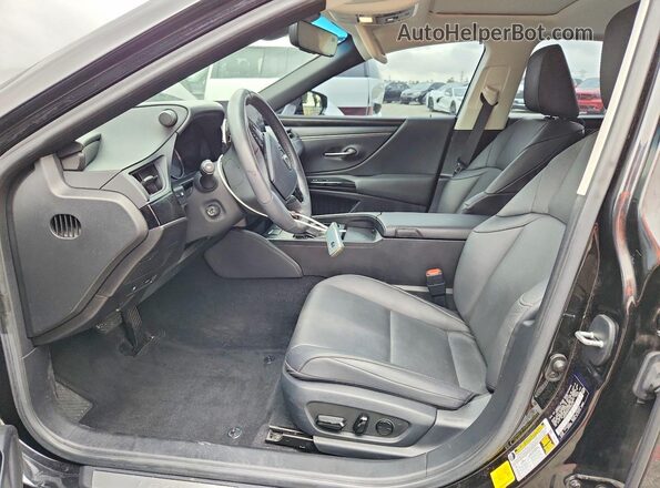 58ADZ1B17PU145773 2023 LEXUS ES Black Widok wnętrza z przodu