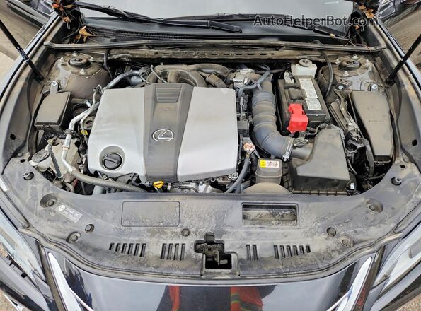 58ADZ1B17PU145773 2023 LEXUS ES Black Widok wnętrza z tyłu