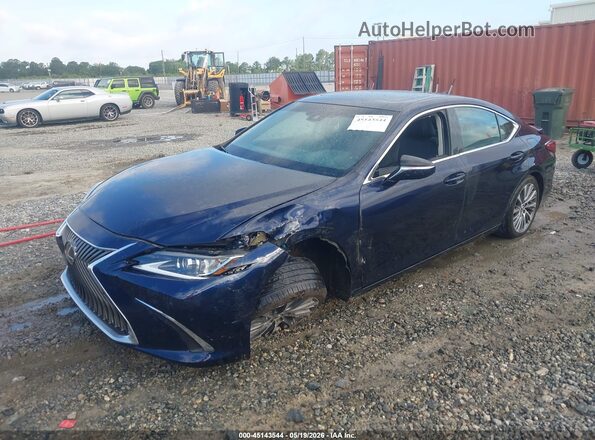58ADZ1B1XMU095351 2021 LEXUS ES 350 Dark Blue Передняя левая четверть