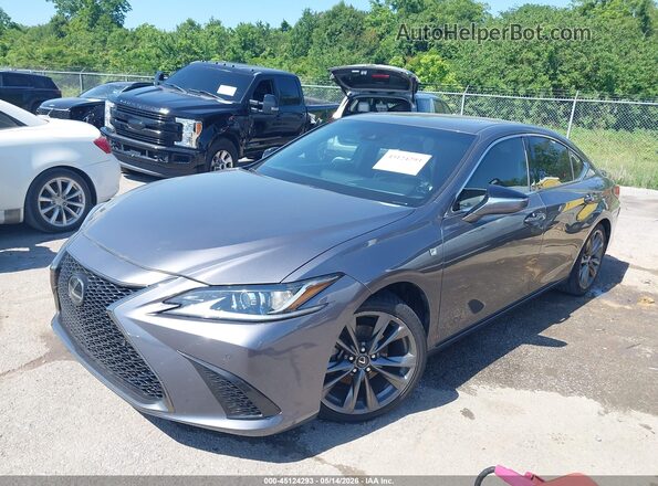 58AGZ1B16LU065405 2020 LEXUS ES 350 Gray Передня ліва чверть
