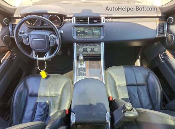 SALWR2FV4HA178605 2017 LAND ROVER RANGE White Вид щитка приладів