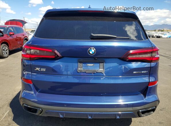 5UXCR4C04M9G33559 2021 BMW X5 Blue 
