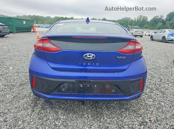 KMHC05LC5KU110419 2019 HYUNDAI IONIQ Blue Vista interior delantera