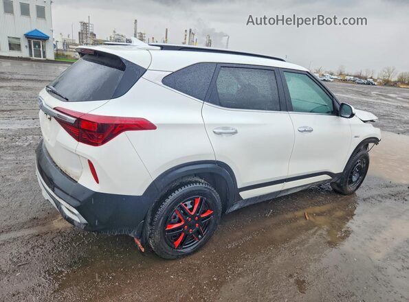KNDETCA24P7400062 2023 KIA SELTOS White 