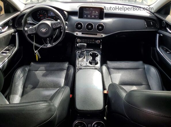 KNAE15LA3J6017360 2018 KIA STINGER Black 