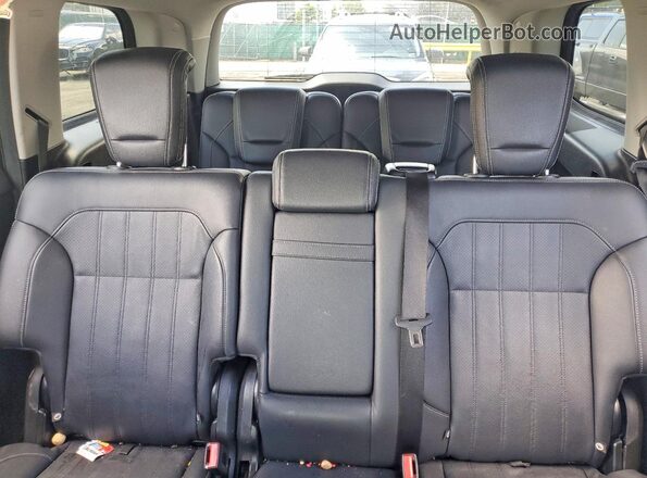 4JGDF6EE7GA668210 2016 MERCEDES-BENZ GL-CLASS Silver Вид задньої частини салону
