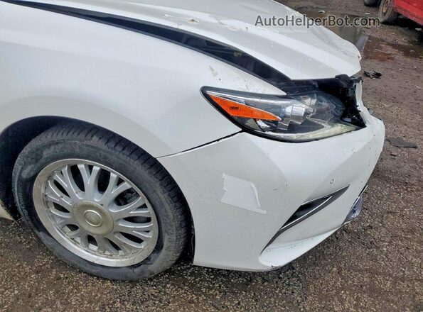 JTHBK1GG6G2214595 2016 LEXUS ES350 White Вид задньої частини салону