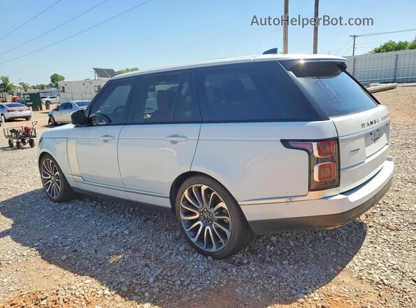 SALGS2RE0KA530428 2019 LAND ROVER RANGE White Задня права чверть