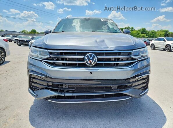 3VV4B7AX5NM119426 2022 VOLKSWAGEN TIGUAN Gray 