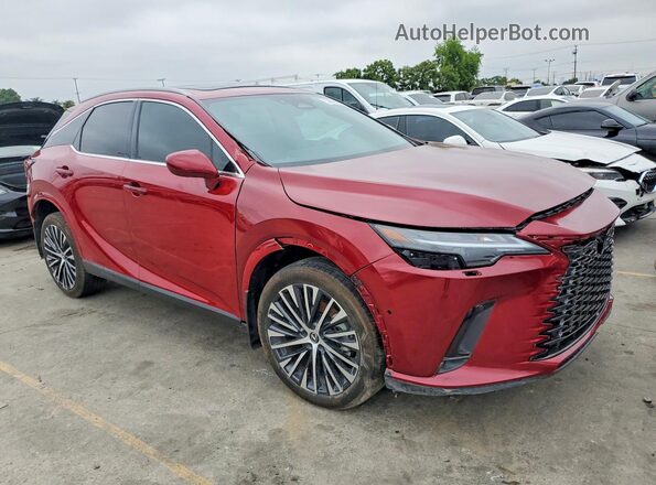 2T2BBMCA9RC030160 2024 LEXUS RX Red წინა ხედი