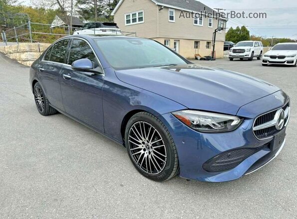 W1KAF4GB0RR170763 2024 MERCEDES-BENZ C Blue Widok z przodu
