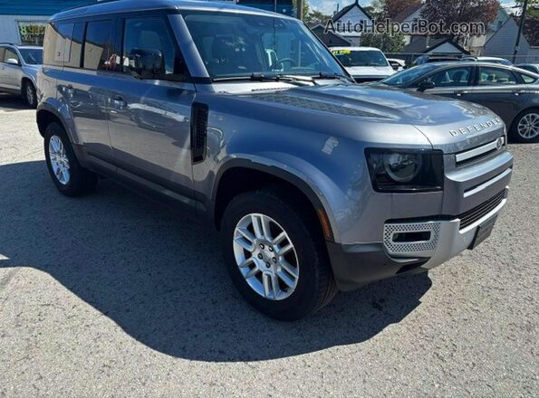 SALEJ7EX0R2286346 2024 LAND ROVER DEFENDER Silver Tył lewy