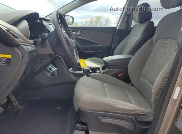 5XYZTDLB1JG513286 2018 HYUNDAI SANTA Gray 