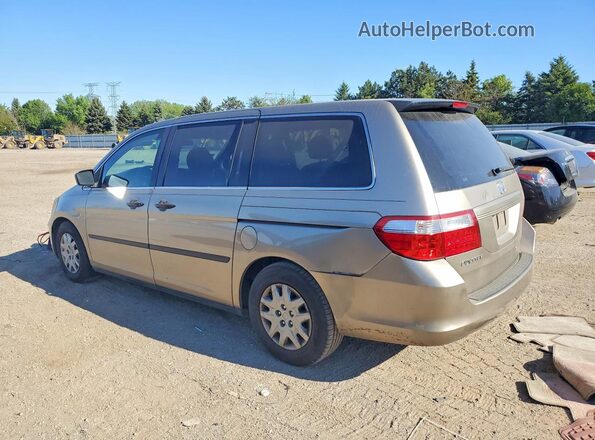 5FNRL38267B001879 2007 HONDA ODYSSEY Tan Tył lewy