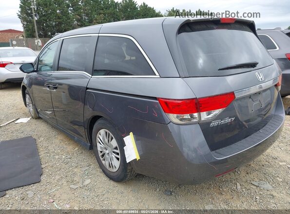5FNRL5H27HB000978 2017 HONDA ODYSSEY Gray 