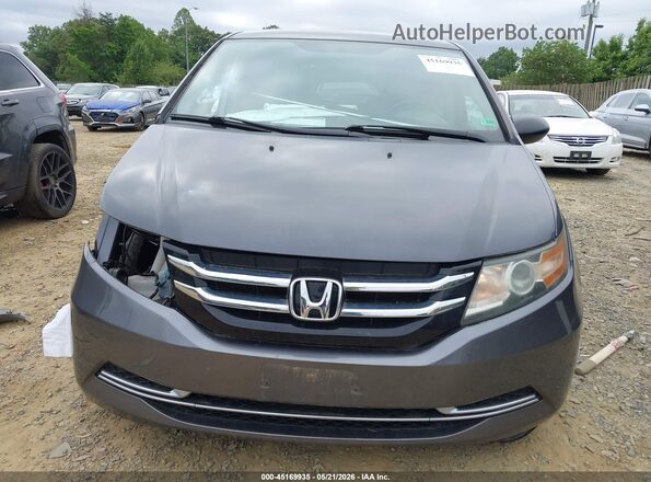 5FNRL5H27HB000978 2017 HONDA ODYSSEY Gray 
