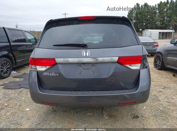 5FNRL5H27HB000978 2017 HONDA ODYSSEY Gray 