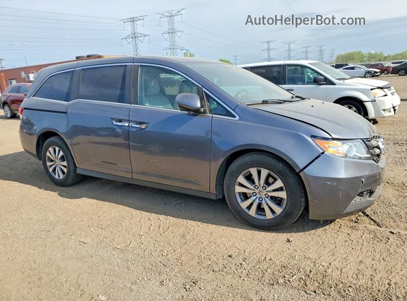 5FNRL5H30HB015329 2017 HONDA ODYSSEY Gray 