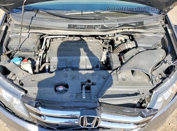 5FNRL5H30HB015329 2017 HONDA ODYSSEY Gray 