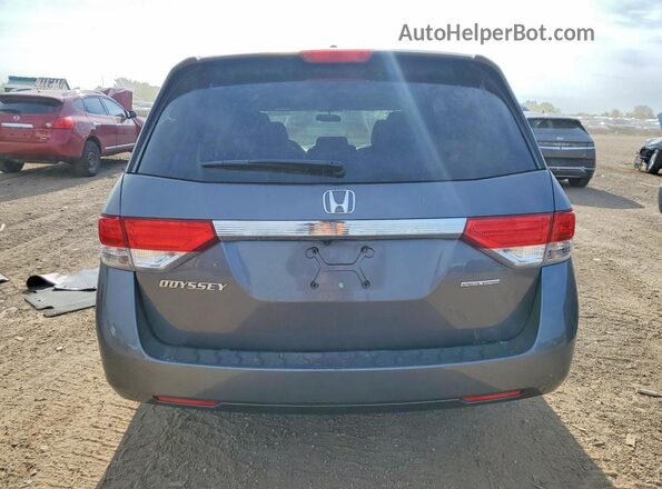 5FNRL5H30HB015329 2017 HONDA ODYSSEY Gray 