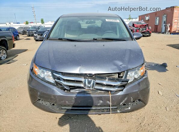 5FNRL5H30HB015329 2017 HONDA ODYSSEY Gray 