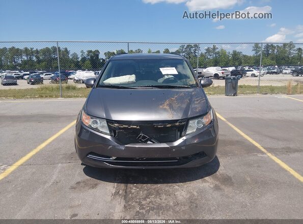 5FNRL5H31HB022340 2017 HONDA ODYSSEY Gray Vista interior trasera